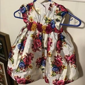 Laura Ashley floral party dress